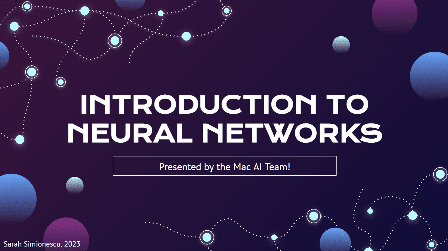 feat: mcmaster ai society workshop developer